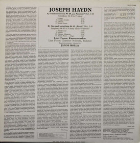 Haydn: Symphony No. 49 & No. 45 LP (Käyt)