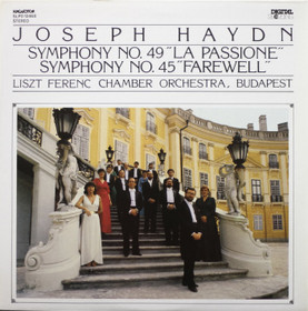 Haydn: Symphony No. 49 & No. 45 LP (Käyt)
