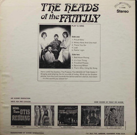 Heads Of The Family: Play & Sing LP (Käyt)