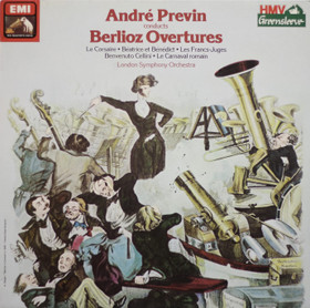 Hector Berlioz / André Previn: Berlioz Overtures LP (Käyt)
