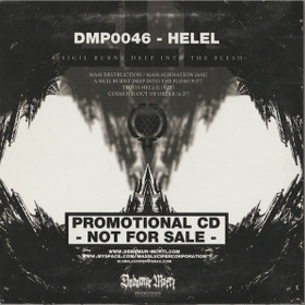 Helel: A Sigil Burnt Deep Into The Flesh CD (Käyt. Promo)