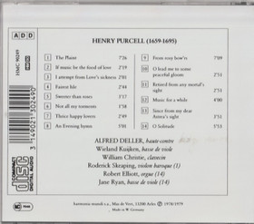 Purcell: Music For A While / O Solitude CD (Käyt)