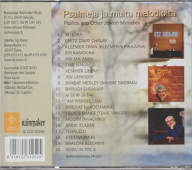 Hillel Tokazier: Psalmeja ja muita melodioita CD (Käyt)