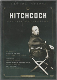 Hitchcock Classic Collection - 9 elokuvaa. 8DVD Box (Käyt)