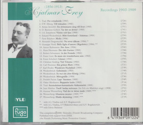 Hjalmar Frey: Recordings 1903-1909 CD (Käyt)