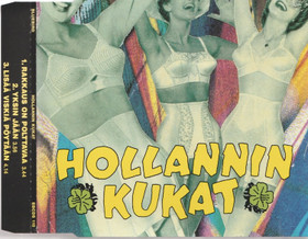 Hollannin kukat: Rakkaus on polttava / Yksin jään CD EP (Käyt. Promo)