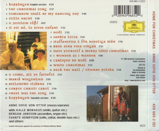 Anne Sofie Von Otter: Home For Christmas CD (Käyt)
