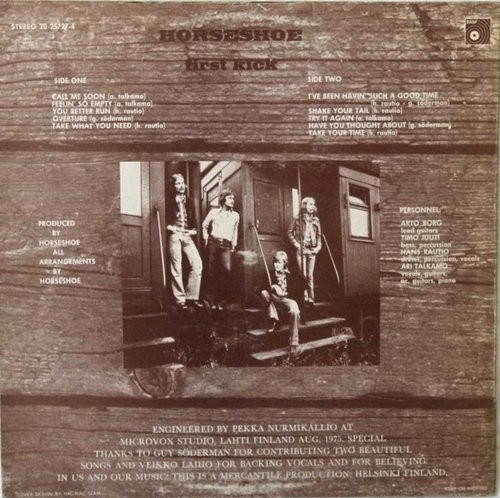 Horseshoe: First Kick LP (Käyt)