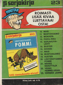 Semicin sarjakirja 23 - Härmän Janne. K3- (Käyt)