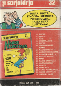 Semicin sarjakirja 32 - Härmän Janne K3- (Käyt)