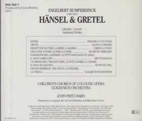 Humperdinck / Cotrubas / Pritchard: Hansel And Gretel 2CD Box (Käyt)