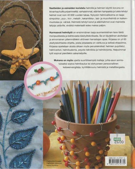 Tiina Karttunen: Hurmaavat helmityöt K3+ (Käyt)