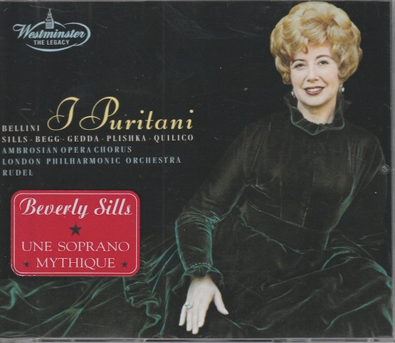 Bellini / Sills / Begg /Gedda / Plishka / Rudel: I Puritani 3CD (Käyt)