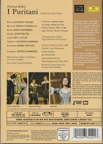 Bellini / Anna Netrebko / Eric Cutler / Summers: I Puritani 2xDVD Käyt
