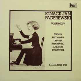 Ignace Jan Paderewski: Ignace Jan Paderewski Vol IV. LP (Käyt)