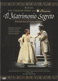 Cimarosa / Daniels / Feller /Griffiths: Il Matrimonio Segreto DVD Käyt