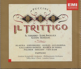 Puccini / Pappano: Il Trittico 3CD Box (Käyt)