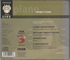 Imogen Cooper: Piano Works By Beethoven, Mozart And Ravel CD (Käyt)