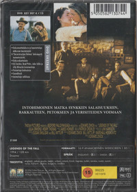 Intohimon tuulet DVD (Mint)
