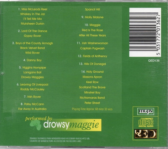 Drowsy Maggie: The Essential Irish Collection CD (Käyt)