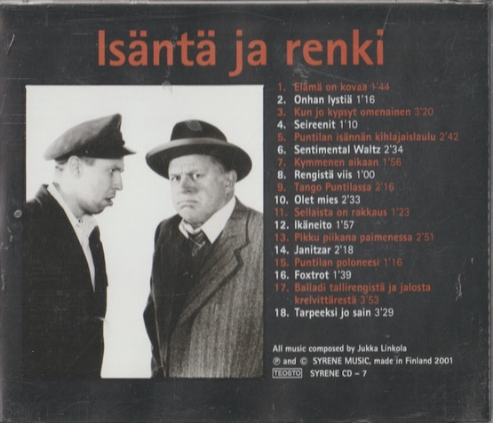 Helsingin Kaupunginteatteri: Isäntä ja renki CD (Käyt)