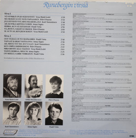 V/A: J. L. Runeberg - Kauneimmat virret LP (Käyt)