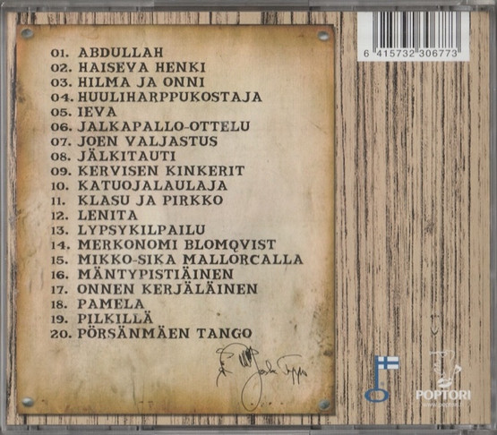 Jaakko Teppo: Ruikonperän Suosikit A-P. CD (Käyt)