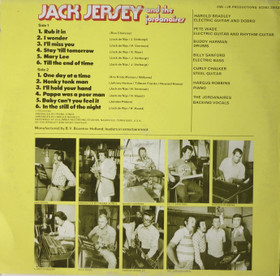 Jack Jersey and The Jordanaires: I Wonder LP (Käyt)