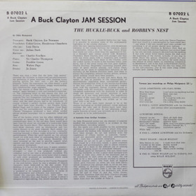 Buck Clayton: A Buck Clayton Jam Session LP (Käyt)
