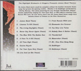 Highlight Orchestra & Singers: James Bond Themes CD (Käyt)