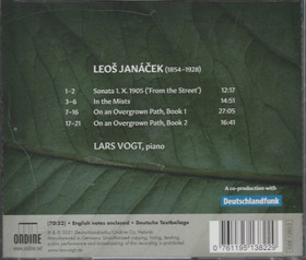 Janáček / Lars Vogt: On An Overgrown Path / In The Mists CD (Käyt)