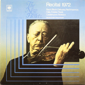 Jascha Heifetz: The New Heifetz Recital 1972 (Käyt)