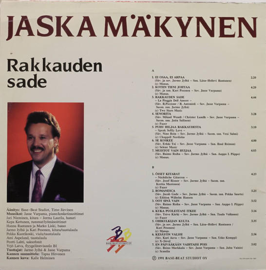 Jaska Mäkynen: Rakkauden sade LP (Käyt)