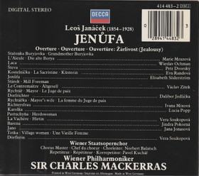 Janáček / Sir Charles Mackerras: Jenůfa 2CD Box (Käyt)