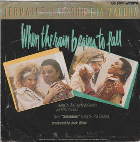 Jermaine Jackson and Pia Zadora: When The Rain Begins To Fall 7