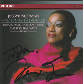 Jessye Norman Sings Duparc / Ravel / Poulenc /Satie CD (Käyt)