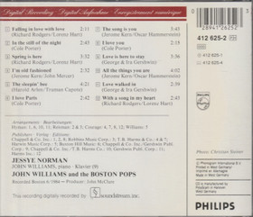 Jessye Norman / John Williams: With A Song In My Heart CD (Käyt)