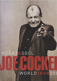 Joe Cocker: Heart & Soul tour prog - kiertuekirja (Käyt. K3)
