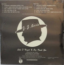 J. J. Barrie : Did I Forget To Say Thank You LP (Mint)