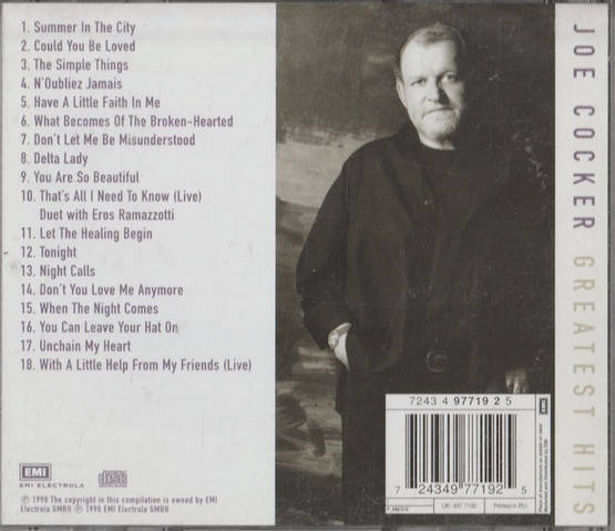 Joe Cocker: Greatest Hits CD (Käyt)