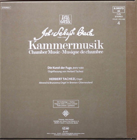 Bach / Tachezi: Kammermusik, BWV 1080 2LP Box(Käyt)