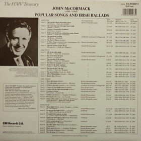 John McCormack: Popular Songs And Irish Ballads 2LP (Käyt)