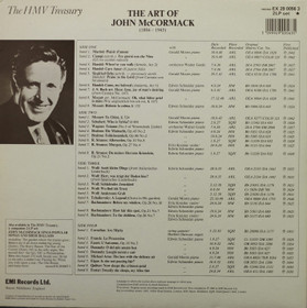 John McCormack: The Art Of John McCormack 2LP (Käyt)