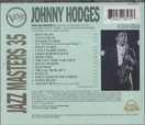 Johnny Hodges: Verve Jazz Masters 35 CD (Käyt)