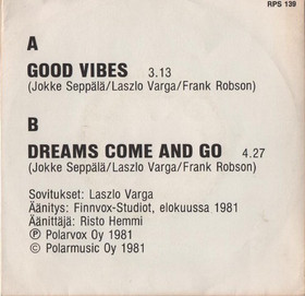 Jokke Seppälä: Good Vibes / Dreams Come and Go 7