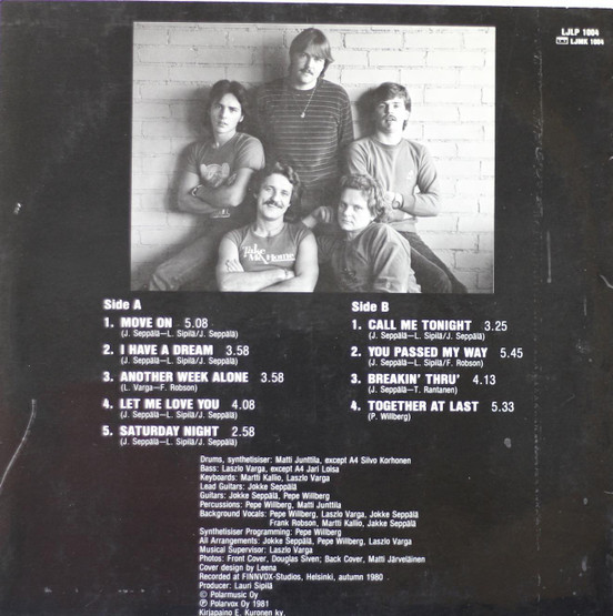 Jokke Seppälä: Move On LP (Käyt)