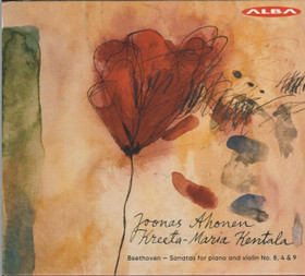 Beethoven / Ahonen / Kentala: Sonatas 8, 4 & 9 For Piano & Violin CD