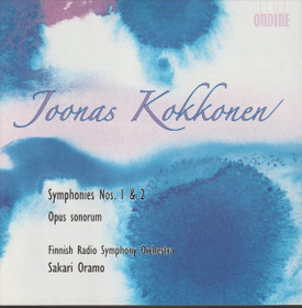 Joonas Kokkonen / Sakari Oramo: Symphonies Nos. 1 & 2, Opus Sonorum CD