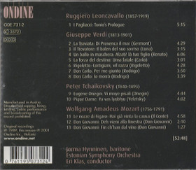 Jorma Hynninen: Opera Arias CD (Käyt)