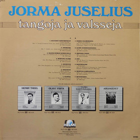 Jorma Juselius: Tangoja ja valsseja LP (Käyt)
